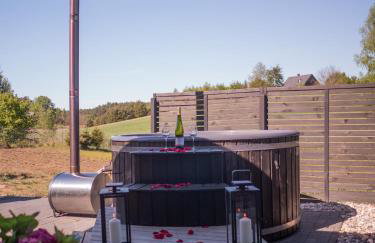 APANÓWKA domki z balią jacuzzi sauna - Foto 18