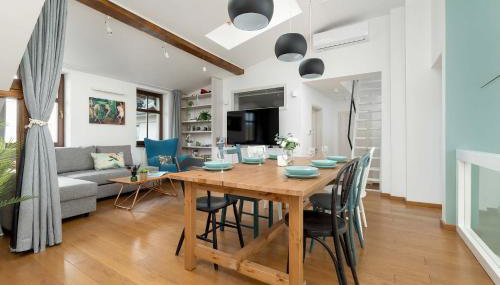 Modern Apartment with Air Conditioning and Terrace near Old Town in Cracow by Noclegi Renters - Foto 5