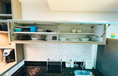 ACONCHEGANTE E MODERNO APARTAMENTO PERTÍSSIMO DA PRAIA - Foto 6