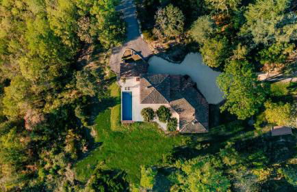 Le mas du roulier, villa provençale chic, 320m2 au calme avec vue 180 sur puy de Dôme - Foto 53