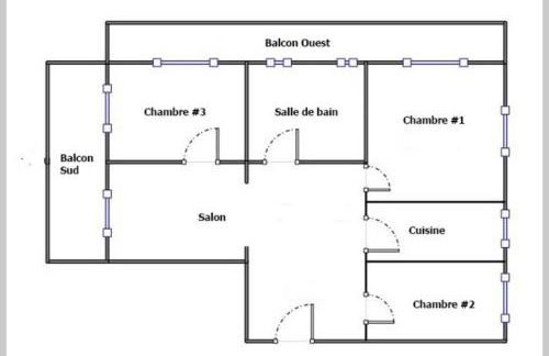 Appartement PLEIN-CIEL - Foto 19