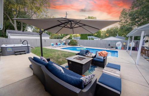 Central location Hot Tub Heated Pool Digital Game Table - Foto 1