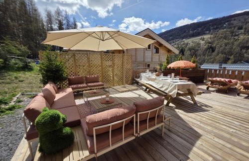 Chalet La Tanière 14 Pers - piscine chauffée et sauna - Vars Saint Marcellin - Foto 16