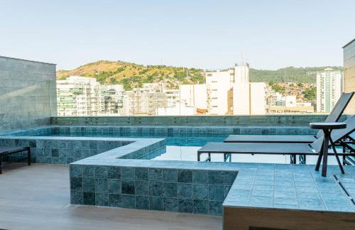 Loft 600m da Praia com Piscina e Ar - Foto 22