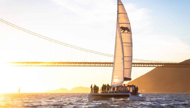 San Francisco Bay Katamaranfahrt bei Sonnenuntergang - Foto 2