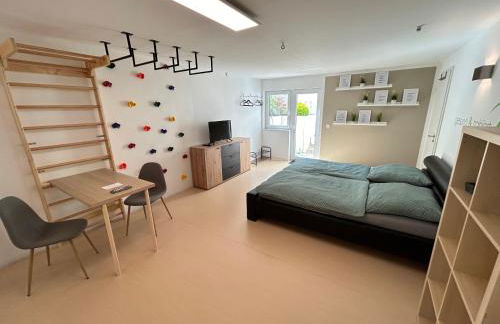 Inspirierendes Sport-Motto-Zimmer am Kocher-Jagst Radweg nähe Heilbronn - Foto 7