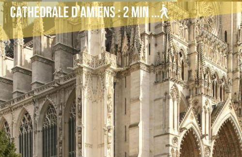 Les Perles Amiénoises-Suite Luxe Centre-Parking - Foto 28