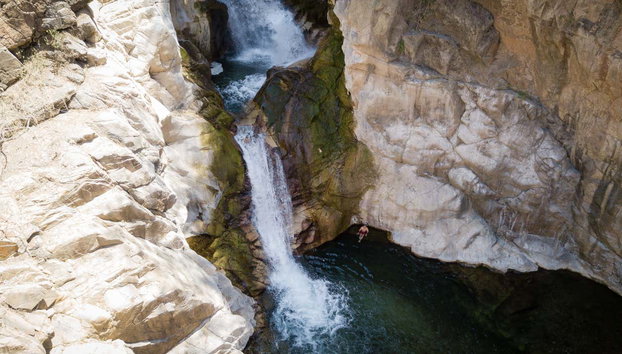 Excursión a la cascada El Salto - Foto 2, Vista aérea de la cascada