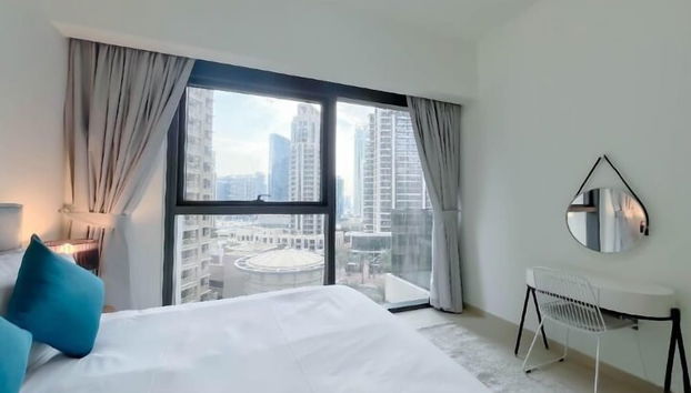 ACTONE Tower2-Step to Burjkhalifa-1BR - Foto 5, Habitación