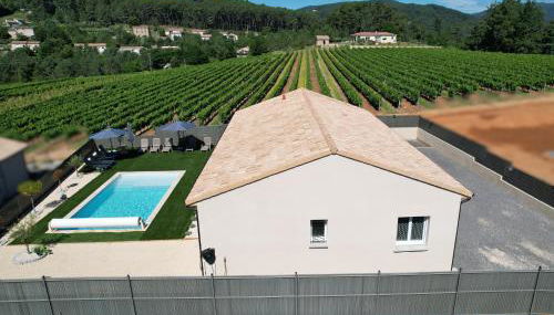 En Ardèche Villa de vacances l'Olympe climatisée avec sa piscine privée et chauffée - Foto 3