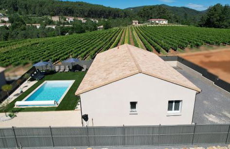 En Ardèche Villa de vacances l'Olympe climatisée avec sa piscine privée et chauffée - Foto 3