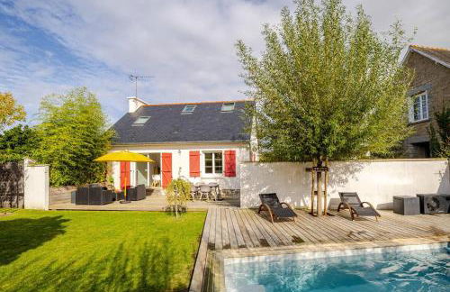 Charmante maison avec piscine chauffée - 2km des plages - Foto 36