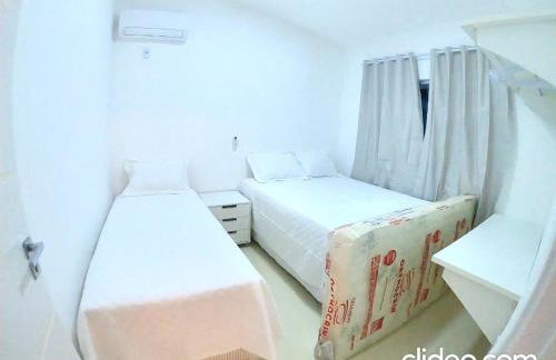 Apartamento superior para temporada - Conforto e Piscina a 800m da Praia de Taperapuã - Foto 6