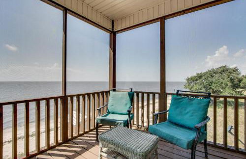 Private Beach and Views! Stilted Ocean Springs Home - Foto 28