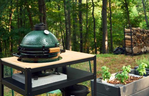 Red A Frame Shenandoah Escape Fire Pit BBQ - Foto 13