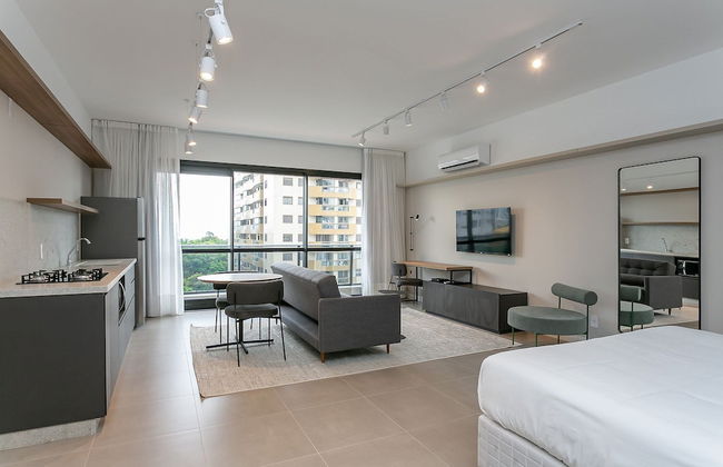 Studios Tower by Viva - Prédio com piscina e estacionamento no centro de Floripa - Foto 10