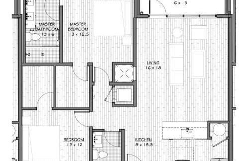 Bywater 2BR w Pool, Gym & King Beds - Foto 7