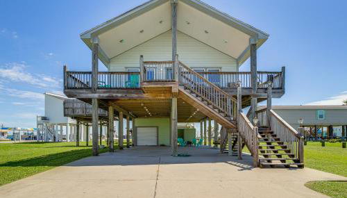 3 Blocks to Beach Getaway on Bolivar Peninsula! - Foto 3