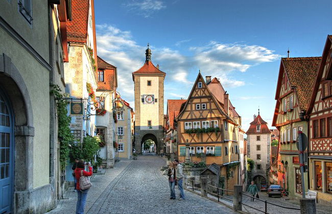 de Francfort: trésor historique de Rothenburg, visite privée d'une journée - Photo 1