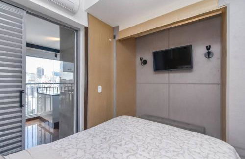 Flat sensacional 5 pessoas em condomínio moderno 2 suites climatizados - Foto 13