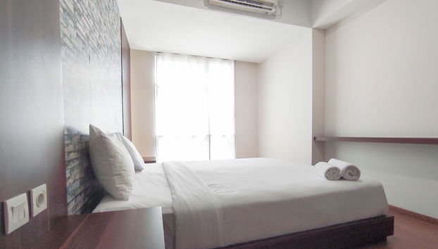 Compact And Relaxing 1Br At Grand Sungkono Lagoon Apartment - Foto 2, Habitación