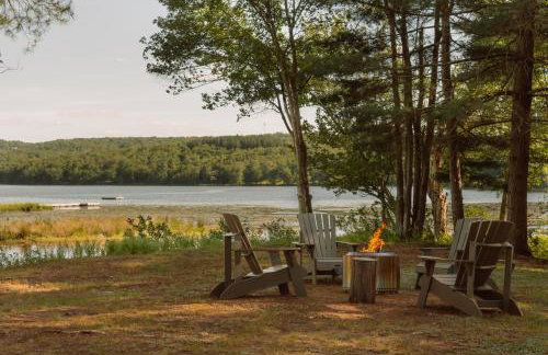 Lakefront with Private Dock & Canoe Kenoza Den - Foto 49