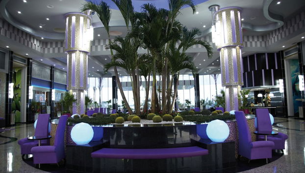 Zona de estar del vestíbulo