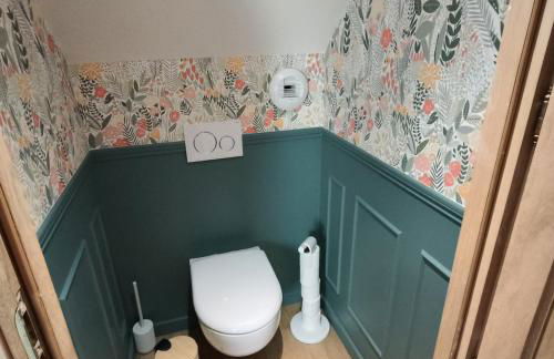 Gîte de rural de 15 personnes, bain nordique, rivière et nature - Foto 17