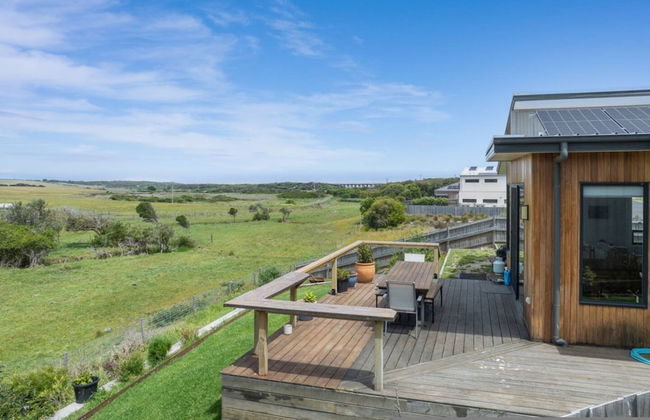 Modern Coastal Escape Pet Friendly With Fireplace - Foto 1