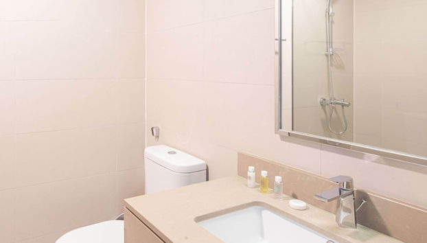 Silkhaus Modern Studio in Difc Iconic Tower Pool - Foto 3, Habitación