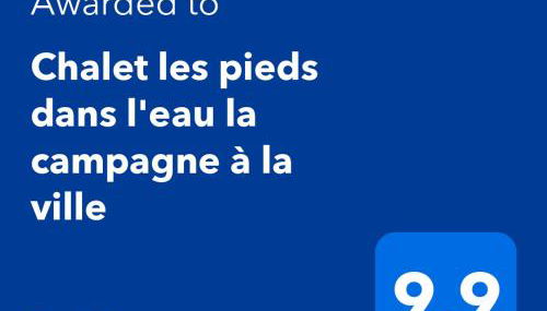 Chalet les pieds dans l'eau la campagne à la ville - Foto 2