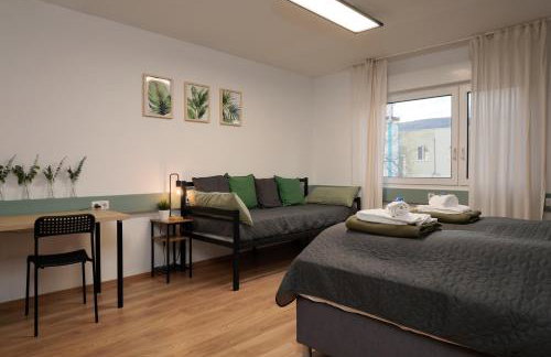 Große, gemütliche 4-Zimmer-Ferienwohnung mit guter Verkehrsanbindung im Süden von Heidelberg - Photo 44