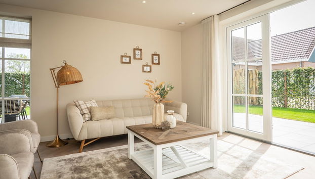 New Thatched Villa Near the Beach - Foto 4, Sala de estar