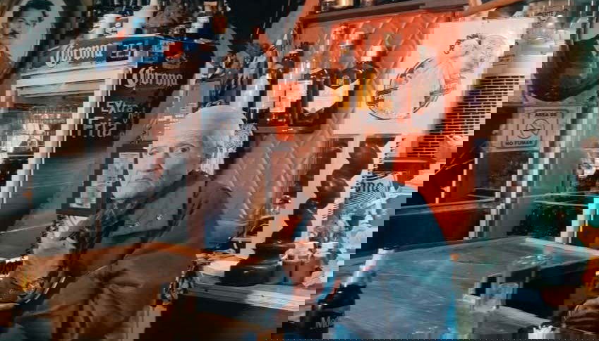 Visitando uma cantina tradicional