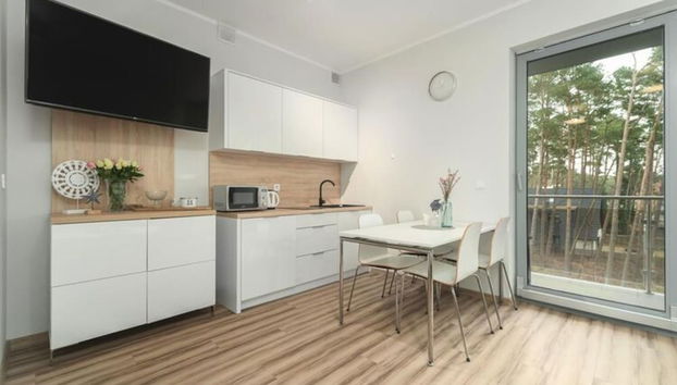 Apartment in Pobierowo Near Baltic Beach - Foto 3, Cocina privada