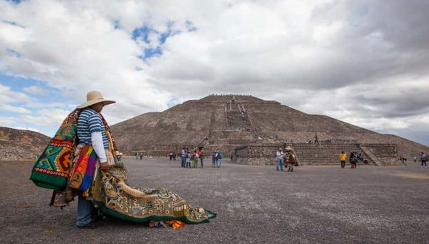 Una de las pirámides del yacimiento