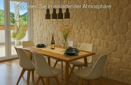 Traumhafte Wohnung mit Balkon & Flussblick in Neckarsteinach, 15km Heidelberg - Foto 6