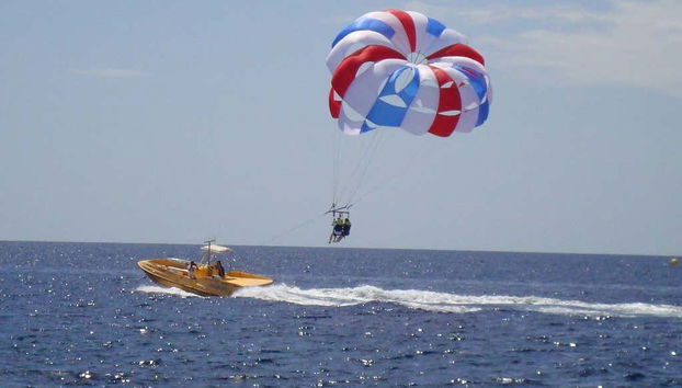 Flying over the Atlantic