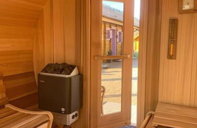 Chalet Le Familial - SPA & SAUNA - Serviettes - Peignoirs - Lits faits - Ménage inclus - Foto 17