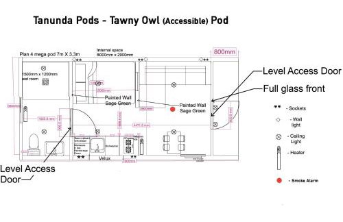Tawny Owl Pod with Hot Tub - Foto 37