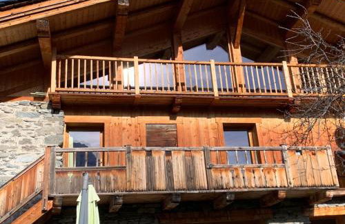 Half duplex chalet, facing south with Mont Pourri - Foto 6