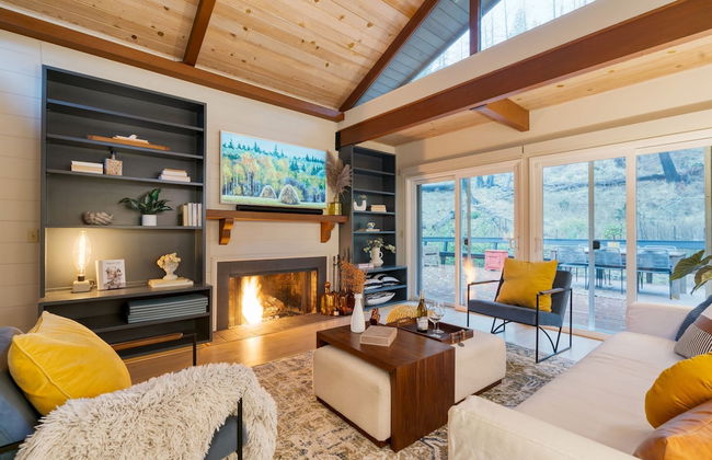 Sonoma Creek Haven Hot Tub Firepit Creekside Views Near Kenwood Wineries - Foto 16