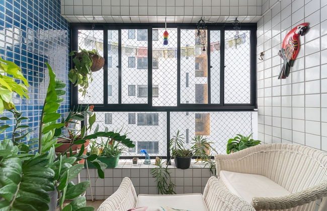 Apt 2 quartos com varanda próximo Praça Casa Forte o bairro mais agradável do Recife ARN901 - Photo 30