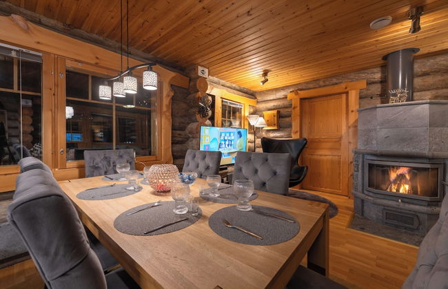 Kuukkeli Log Houses Villa Aurora (Pupula) - Foto 6