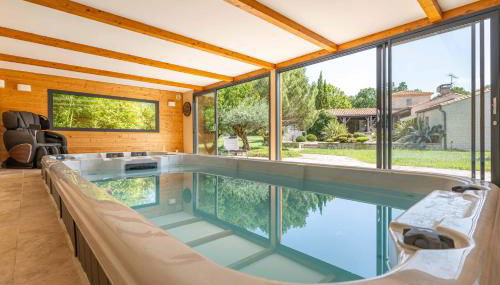 Jacuzzi - Spa de nage - Parc arboré - Foto 1