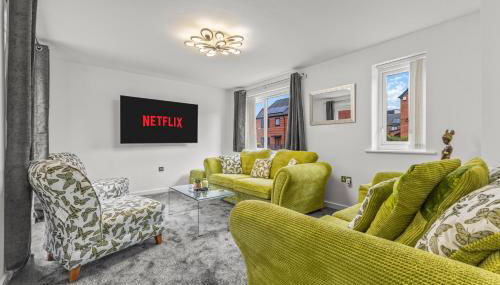 Large Family House with free parking - 3 bedrooms 6 beds - Foto 2