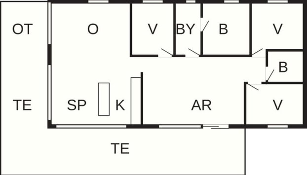Holiday Home in Sæby - Foto 2, Plano