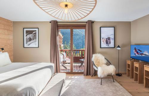 Chalet mitoyen exceptionnel à Courchevel 1650, 4 chambres en suite, animaux admis - FR-1-563-137 - Foto 6