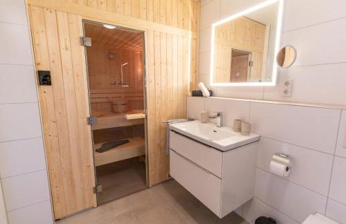 Küstenliebe Tossens – Exklusive Ferienwohnung mit Sauna & nah am Strand! - Foto 6