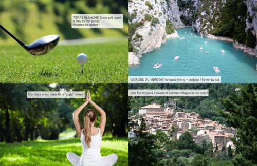 Authentique "mas" Provencal avec sa grande piscine, havre de paix en pleine nature ! - Foto 6